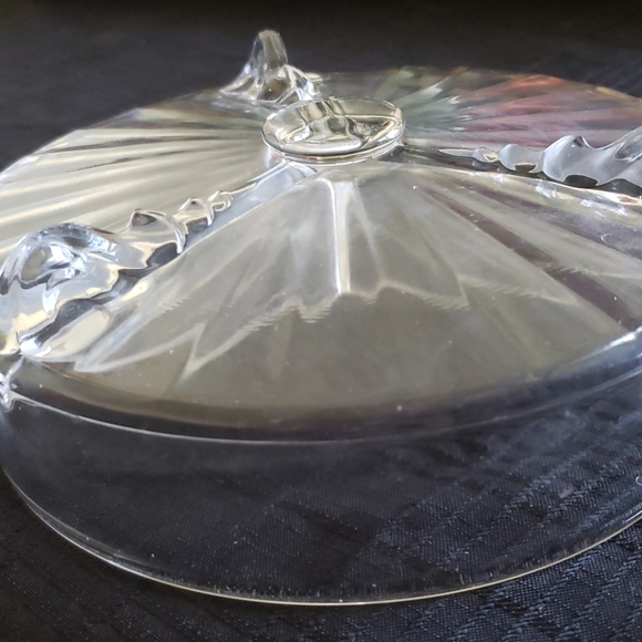 Glass Divided Serving Dish. - Picture 4 of 6